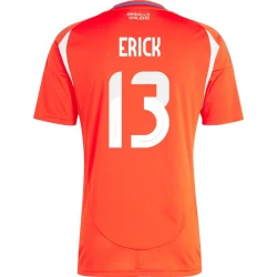 Koszulka Piłkarska Erick #13 Chile Copa America 2024 Domowa Męska
