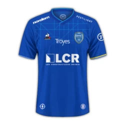 Koszulka Piłkarska ES Troyes AC 2023-24 Domowa Męska