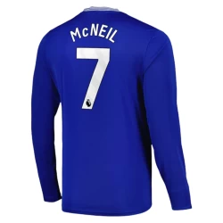 Koszulka Piłkarska Everton FC McNeil #7 2024-25 Domowa Męska Długi Rękaw