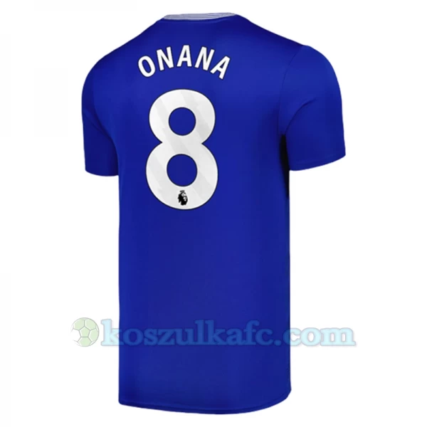 Koszulka Piłkarska Everton FC Onana #8 2024-25 Domowa Męska