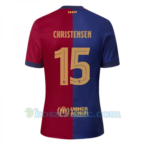 Koszulka Piłkarska FC Barcelona Christensen #15 2024-25 Domowa Męska