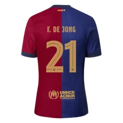 Koszulka Piłkarska FC Barcelona F.De Jong #21 2024-25 Domowa Męska