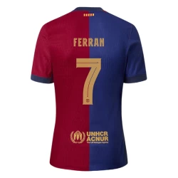 Koszulka Piłkarska FC Barcelona Ferran #7 2024-25 Domowa Męska