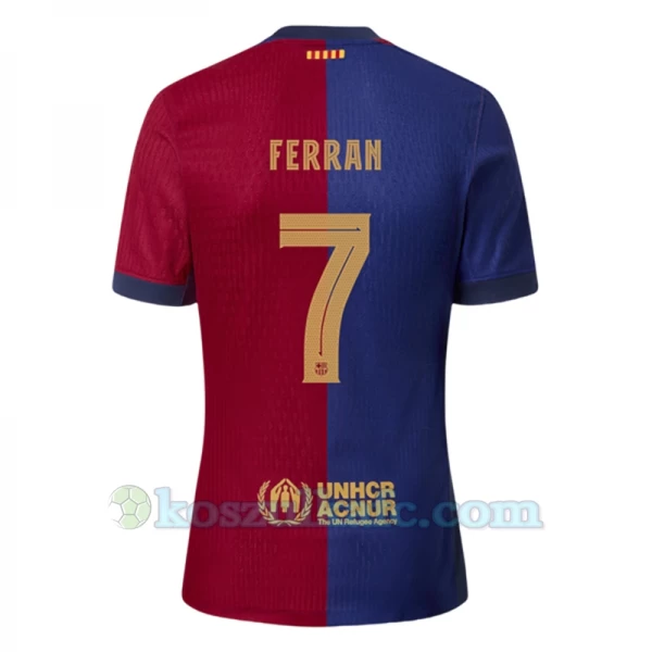 Koszulka Piłkarska FC Barcelona Ferran #7 2024-25 Domowa Męska