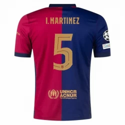 Koszulka Piłkarska FC Barcelona I. Martinez #5 2024-25 Domowa Męska