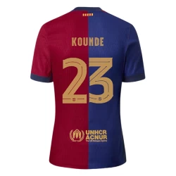 Koszulka Piłkarska FC Barcelona Kounde #23 2024-25 Domowa Męska