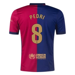 Koszulka Piłkarska FC Barcelona Pedri #8 2024-25 Domowa Męska