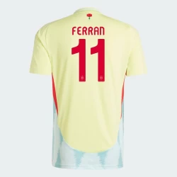 Koszulka Piłkarska Ferran #11 Hiszpania Mistrzostwa Europy 2024 Wyjazdowa Męska