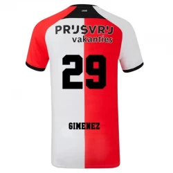 Koszulka Piłkarska Feyenoord Gimenez #29 2024-25 Domowa Męska