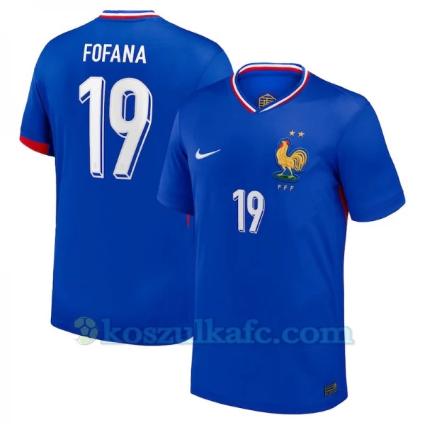 Koszulka Piłkarska Fofana #19 Francja Mistrzostwa Europy 2024 Domowa Męska