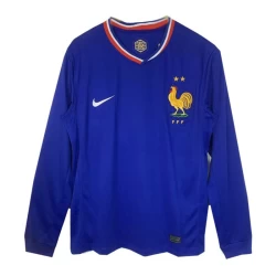 Koszulka Piłkarska Francja Mistrzostwa Europy 2024 Domowa Męska Długi Rękaw