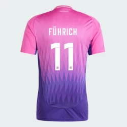 Koszulka Piłkarska Fuhrich #11 Niemcy Mistrzostwa Europy 2024 Wyjazdowa Męska