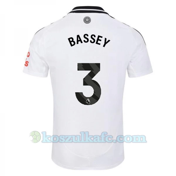 Koszulka Piłkarska Fulham FC Bassey #3 2024-25 Domowa Męska