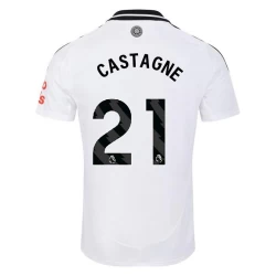 Koszulka Piłkarska Fulham FC Castagne #21 2024-25 Domowa Męska