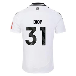 Koszulka Piłkarska Fulham FC Diop #31 2024-25 Domowa Męska