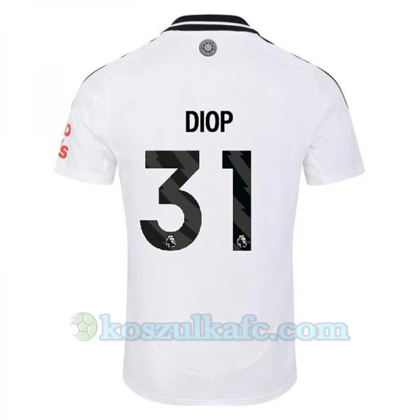 Koszulka Piłkarska Fulham FC Diop #31 2024-25 Domowa Męska