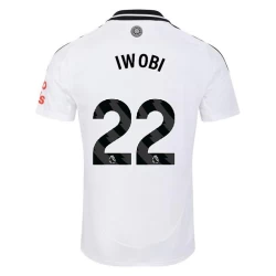 Koszulka Piłkarska Fulham FC Iwobi #22 2024-25 Domowa Męska