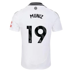 Koszulka Piłkarska Fulham FC Muniz #19 2024-25 Domowa Męska