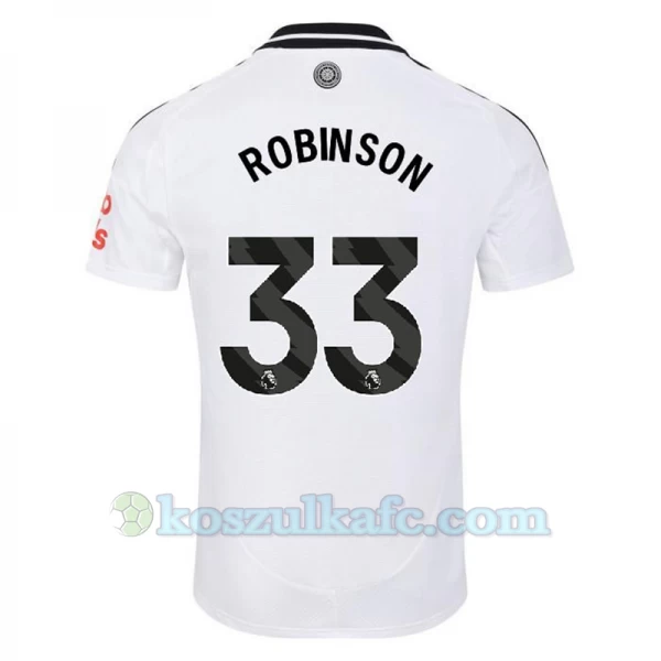 Koszulka Piłkarska Fulham FC Robinson #33 2024-25 Domowa Męska