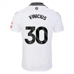 Koszulka Piłkarska Fulham FC Vinicius #30 2024-25 Domowa Męska