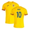 Koszulka Piłkarska Hagi #10 Rumunia Mistrzostwa Europy 2024 Domowa Męska