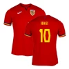 Koszulka Piłkarska Hagi #10 Rumunia Mistrzostwa Europy 2024 Wyjazdowa Męska