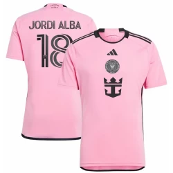 Koszulka Piłkarska Inter Miami CF Jordi Alba #18 2024-25 Domowa Męska