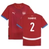 Koszulka Piłkarska Ivanovic #2 Serbia Mistrzostwa Europy 2024 Domowa Męska