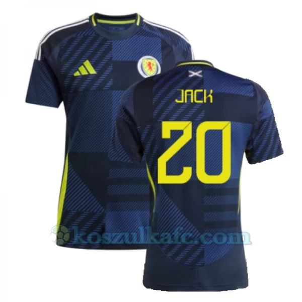 Koszulka Piłkarska Jack #20 Szkocja Mistrzostwa Europy 2024 Domowa Męska