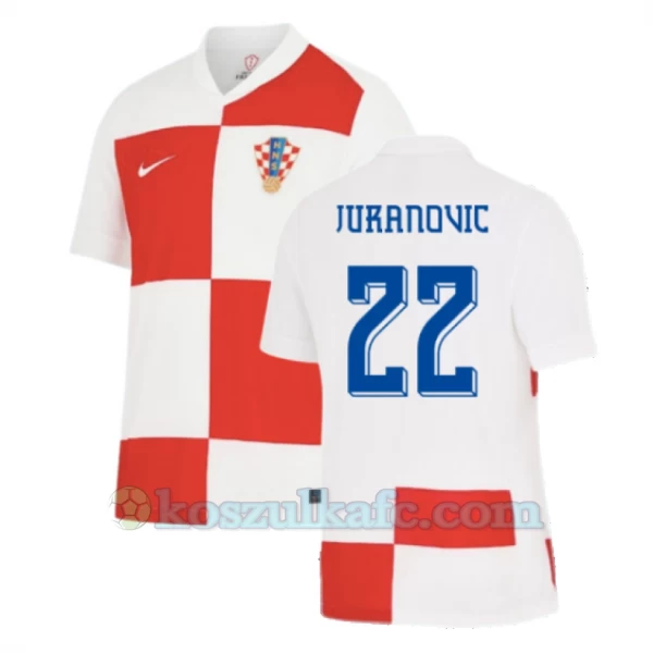 Koszulka Piłkarska Juranovic #22 Chorwacja Mistrzostwa Europy 2024 Domowa Męska