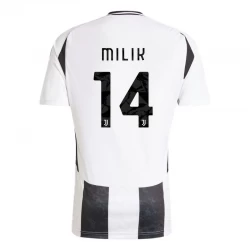 Koszulka Piłkarska Juventus FC Milik #14 2024-25 Domowa Męska