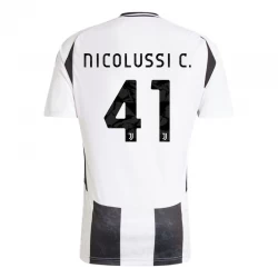 Koszulka Piłkarska Juventus FC Nicolussi C. #41 2024-25 Domowa Męska