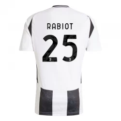 Koszulka Piłkarska Juventus FC Rabiot #25 2024-25 Domowa Męska