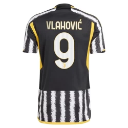 Koszulka Piłkarska Juventus FC Vlahovic #9 2023-24 Domowa Męska