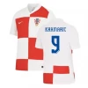Koszulka Piłkarska Kramaric #9 Chorwacja Mistrzostwa Europy 2024 Domowa Męska