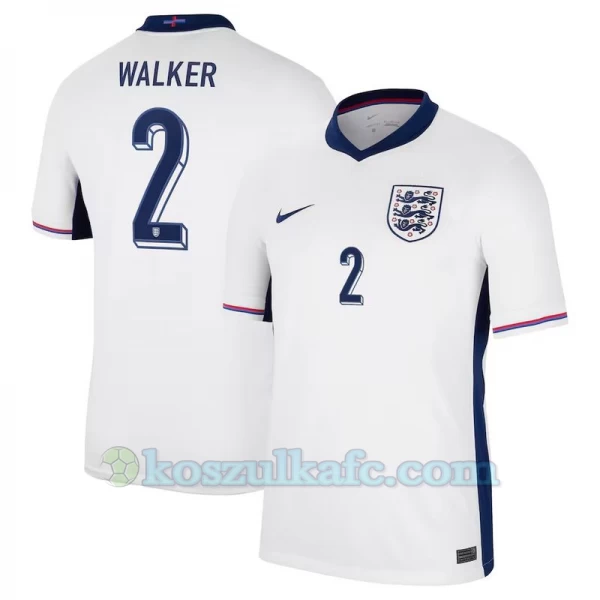 Koszulka Piłkarska Kyle Walker #2 Anglia Mistrzostwa Europy 2024 Domowa Męska