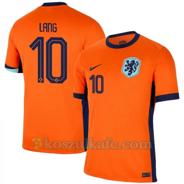 Koszulka Piłkarska Lang #10 Holandia Mistrzostwa Europy 2024 Domowa Męska