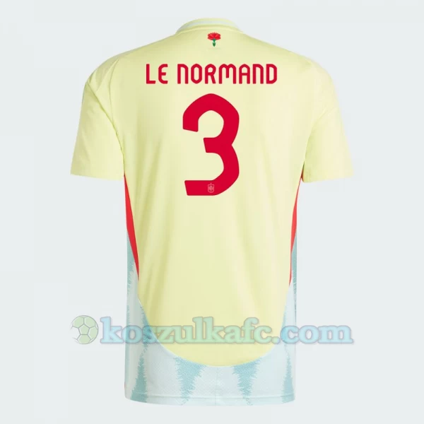 Koszulka Piłkarska Le Normand #3 Hiszpania Mistrzostwa Europy 2024 Wyjazdowa Męska