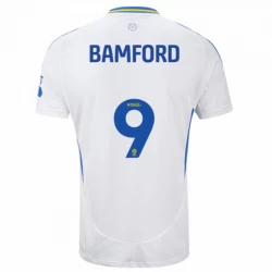 Koszulka Piłkarska Leeds United Bamford #9 2024-25 Domowa Męska