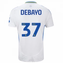 Koszulka Piłkarska Leeds United Debayo #37 2024-25 Domowa Męska