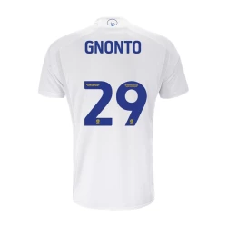 Koszulka Piłkarska Leeds United Gnonto #29 2023-24 Domowa Męska
