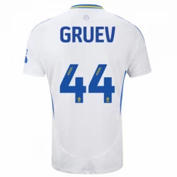 Koszulka Piłkarska Leeds United Gruev #44 2024-25 Domowa Męska