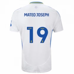 Koszulka Piłkarska Leeds United Mateo Joseph #19 2024-25 Domowa Męska