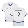 Koszulka Piłkarska Lichsteiner #2 Szwajcaria Mistrzostwa Europy 2024 Wyjazdowa Męska