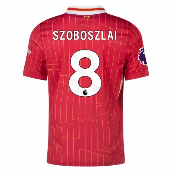 Koszulka Piłkarska Liverpool FC Dominik Szoboszlai #8 2024-25 Domowa Męska