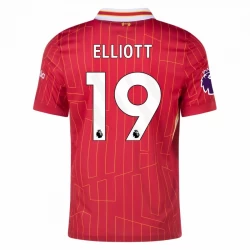 Koszulka Piłkarska Liverpool FC Elliott #19 2024-25 Domowa Męska