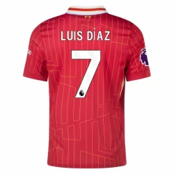 Koszulka Piłkarska Liverpool FC Luis Diaz #7 2024-25 Domowa Męska