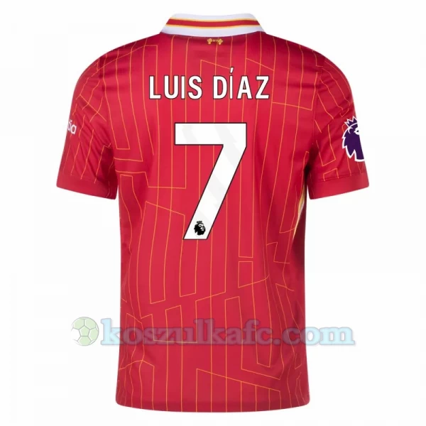 Koszulka Piłkarska Liverpool FC Luis Diaz #7 2024-25 Domowa Męska