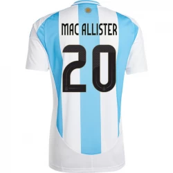 Koszulka Piłkarska Mac Allister #20 Argentyna Copa America 2024 Domowa Męska