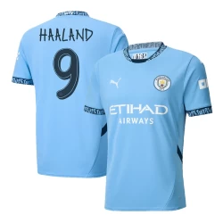 Koszulka Piłkarska Manchester City Erling Haaland #9 2024-25 UCL Domowa Męska